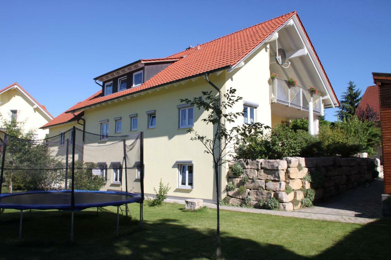 Ferienwohnung Messmer Mit Terrasse Heiligenborn Exterior foto